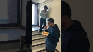 University lo free Snacks!  #tharunramigani