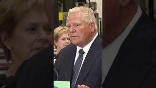 "It was time for him to move on," Doug Ford on Biden's withdrawal
