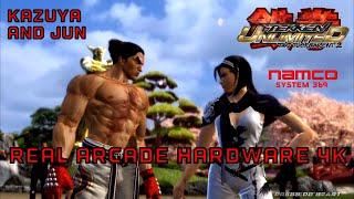 Tekken Tag Tournament 2 Arcade Unlimited Kazuya Mishima and Jun Kazama 4K 60FPS Namco system 369