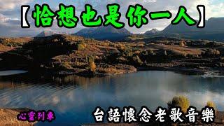 恰想也是你一人【台語懷念老歌音樂】