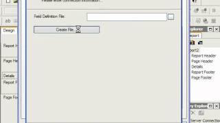 Crystal Reports Tutorial Field Definitions Only Business Objects Training Lesson 2.9