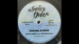 INDICA DUBS 10″ VINYL RECORD “RAGING STORM / 8 CHAMBERS” RUSS DICIPLES EMPERORFARI REGGAE DUB SOUND