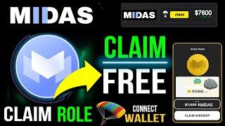 Midas Airdrop Guide | Midas Airdrop Wallet Connect | Midas Airdrop Listing | Claim Free Airdrop