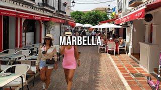 4K Marbella  Spain - Walking Tour 2023 | Costa del Sol 2023