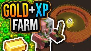 GOLD & XP FARM (Tutorial)  Level 0-30 in 41 Sekunden! Minecraft 1.21  ErikOnHisPeriod