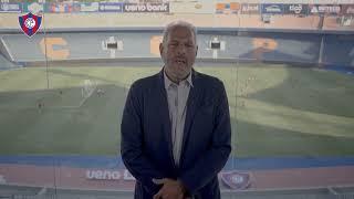 Comunicado Oficial del Presidente del Club Cerro Porteño, Dr. Juan José Zapag.
