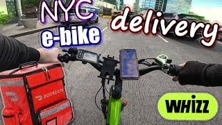 Manhattan E-bike Food Delivery - Whizz (October '23)