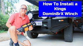 How To Install A Winch | Kings Domin8rX Into an Ironman Bullbar