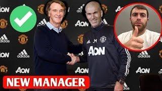 ZINEDINE ZIDANE UNVEILED AS MANCHESTER UNITED’S NEW MANAGER AFTER SHOCK ERIK TEN HAG SACKING!