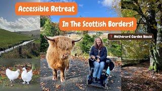 ACCESSIBLE RETREAT IN THE SCOTTISH BORDERS! Netherurd Garden House, Highland Cows and Autumnal Walks