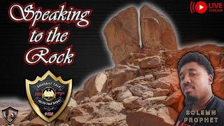 Shabbat Talk 121 - Speaking to the Rock