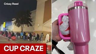 Arizona shoppers rush to get pink Starbucks Stanley cups