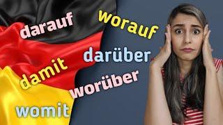 worauf,wofür,wonach,womit,darauf,darüber,dafür,.....اینا چی هستن؟-درس هفدهم B1