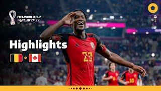 Alphonso Davies v Kevin De Bruyne | Belgium v Canada highlights | FIFA World Cup Qatar 2022