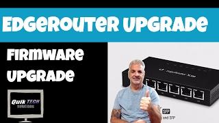 EdgeRouter Firmware Upgrade