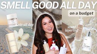 HOW TO SMELL GOOD ALL DAY | best vanilla girl body care routine + hygiene products that smell good