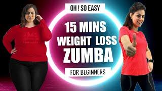 15 Mins Easy Weight Loss Zumba Dance Workout For Beginners At HomeBest Home Workout To Lose Weight