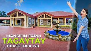 Furnished Mansion Farm Tagaytay: A Luxurious Hidden Paradise that you can own now. House Tour  278