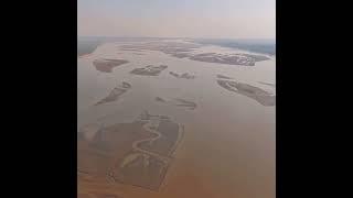 This is the Yellow River in Zhengzhou.#Zhengzhou