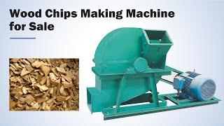 Wood chips making machine for sale with good price | Customized wood chipper with extended  outlet