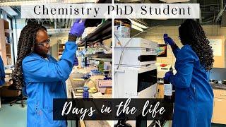 REALISTIC Days in my life as a Chemistry PhD Student - Failed Experiments, Pep Talks and more...