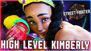 SF6 High Level Kimberly) ▶ PSYCHO ▰ Street Fighter 6 high level gameplay