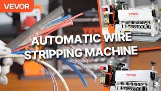 VEVOR Automatic Wire Stripping Machine | Work Manually and Electrically for Scrap Copper Recycling