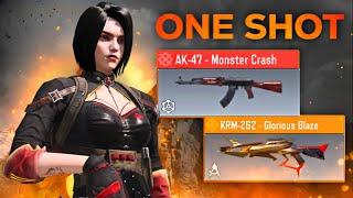 *DOMINATING LOBBY WITH AK47 GROUND CLASS & ONE TAP KRM262 SG INTENSE FULL GAMEPLAY* | SOLO vs SQUADS