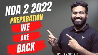 New WE ARE BACK NDA 2 2022 Preparation Best Preparation Strategy Learn With Sumit