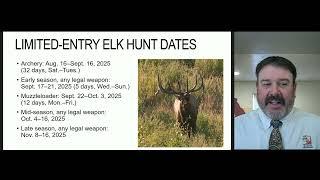 Recommended Utah big game season dates for 2025-27