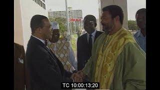 Farrakhan & Rawlings Meet At Start of Nation of Islam Convention | Accra, Ghana | October 1994