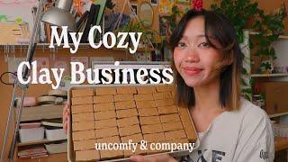 My Cozy Clay Business: Polymer Clay Process + My Favorite Art Supplies  Studio Vlog