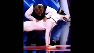 Man transforms into a Dog on AGT (America's got talent)| Duo Schumacher#AGT#americagottalent#magic