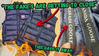 FAKE VS REAL 2024 CANADA GOOSE CROFTON GILET VEST | HOW TO SPOT