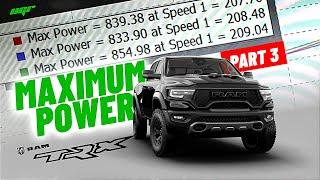 RAM TRX UPGRADE — Part 3 — DYNO RUN —  التيركس فجر الداينو 