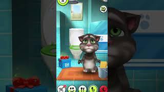 Talking Tom Toilet funny #shorts #talkingtom #gamingfun