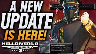 Helldivers 2 New Patch Update! NEW Armour Passive BUFFS!