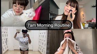My 7am Realistic & Productive Morning Routine 
