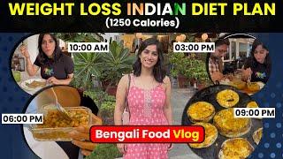What I eat in a Day Vlog (Bengali Weight Loss Diet Plan in Hindi) | By GunjanShouts