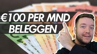 €100 per maand beleggen - Van €100 p/m naar €550.000 vermogen