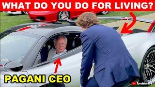 TikTok Influencer Itsdanielmac Behind the Scenes vs Horacio Pagani & Ferrari F50