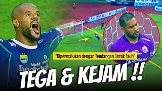 Terlalu Sadis Buat Penjaga Gawang Menangis !! 10 Gol Jarak Jauh Terbaik di Sepakbola Indonesia