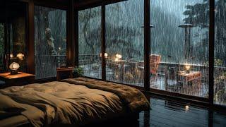 Focus on the Rain on the Foggy Forest, Relax, Reduce Anxiety, and Sleep Deeply