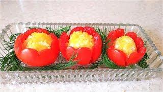 Праздничная закуска на скорую руку из простых продуктов.