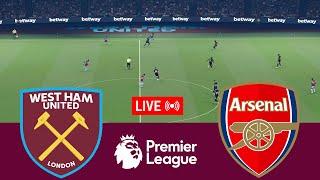 [LIVE] West Ham United vs Arsenal Premier League 24/25 Full Match - Video Game Simulation