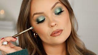 HOW TO: Green Holiday Makeup Tutorial - Hacks, Tips & Tricks for Beginners!