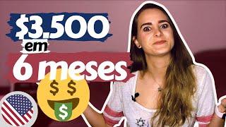 Economizar durante o Au Pair: Juntei $3.500 dólares em 6 meses!