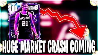 HUGE MARKET CRASH COMING IN SEASON 6 OF NBA 2K25 MYTEAM! WHEN TO SELL YOUR CARDS?