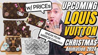 UPCOMING LOUIS VUITTON Bags (w/PRICEs) CHRISTMAS ANIMATION 2024 Pt 2 + Sneak Peek MIRROR RE-EDITION