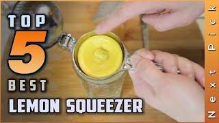 Top 5 Best Lemon Squeezers Review In 2023 | Extract Most Juices In Minutes